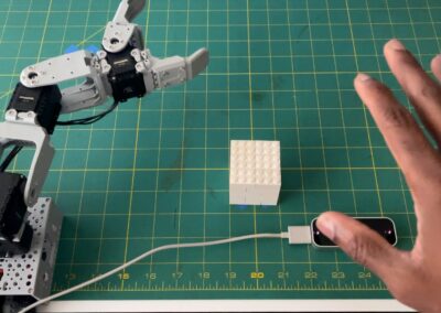 Gesture-Controlled Robot Arm